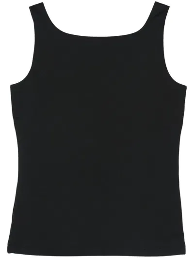 Remain Jersey Tank Top In Black