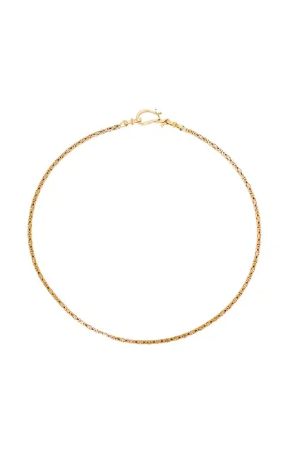 Renato Cipullo 18k Yellow Gold Byzantine Chain Necklace