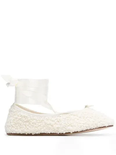 Repetto Sophia Ballerina Shoes In White