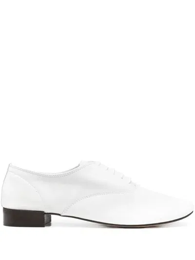 Repetto White Zizi Oxfords