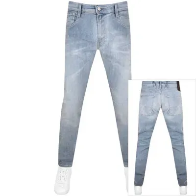 Replay Anbass Jeans Light Wash Blue