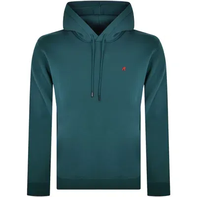 Replay Logo Hoodie Blue