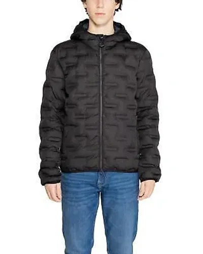 Pre-owned Replay Men's M6999 Down Jacket - Jackets - Black -size Xl In Schwarz