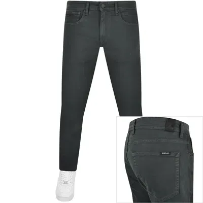 Replay Premium Soft Hand Feel Jeans In Grey