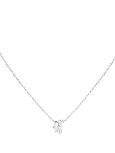 Repossi 18kt White Gold Continuity Diamond Necklace In Gray