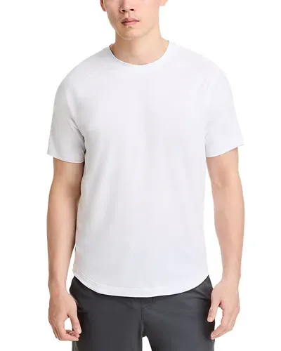 Rhone Atmosphere Short Sleeve Crewneck Tee In Bright White