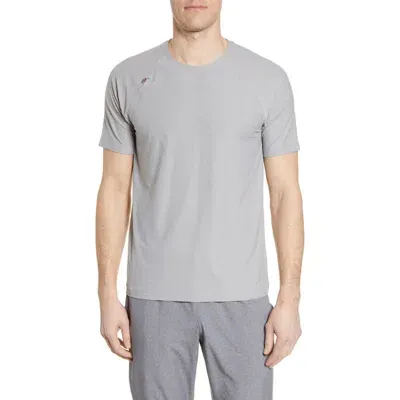 Rhone Reign Performance T-shirt In Gray Space Dye