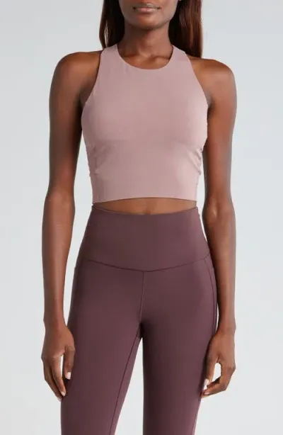 Rhone Revive Longline Bra In Mauve