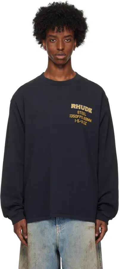 Rhude Logo-print Sweatshirt In Multicolor