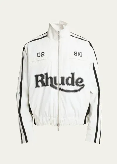 Rhude Off-white Ski Track Jacket