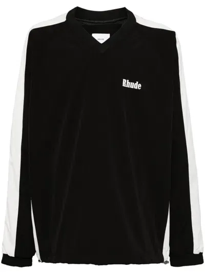 Rhude Raven Sweatshirt In Black