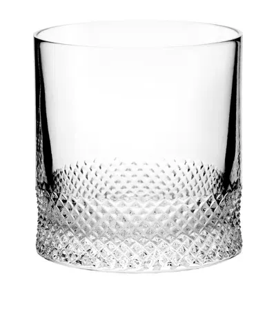 Richard Brendon Diamond Single Old Fashioned Tumbler In Transparent