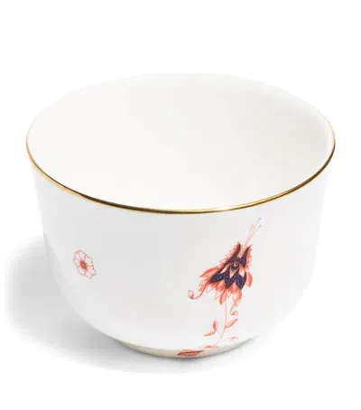 Richard Brendon X V & A Dragon Flower Sugar Bowl In White