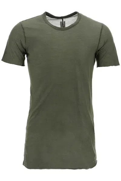 Rick Owens Basic T-shirt In Green