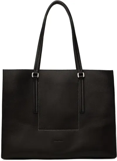 Rick Owens Black Porterville Edith Tote In 09 Black