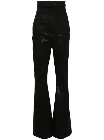 Rick Owens Dirt Bolan Bootcut Pants In Black