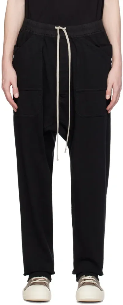 Rick Owens Drkshdw Black Classic Sweatpants In 09 Black