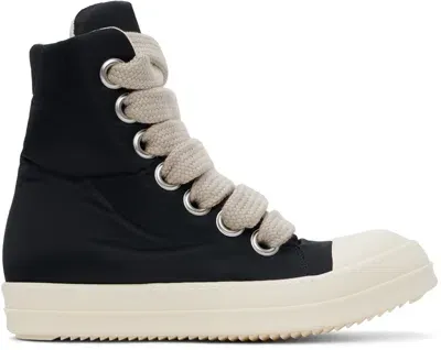 Rick Owens Drkshdw Jumbo Lace Puffer Sneaker In Black