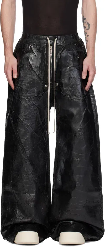 Rick Owens Drkshdw Black Porterville Geth Belas Jeans In 09 Black