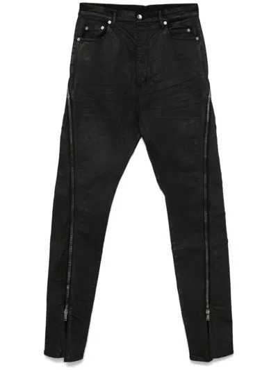 Rick Owens Drkshdw Bolan Banana Jeans In Black