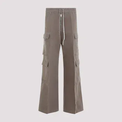 Rick Owens Drkshdw Double Cargo Jumbo Belas Trousers Clothing In Grey