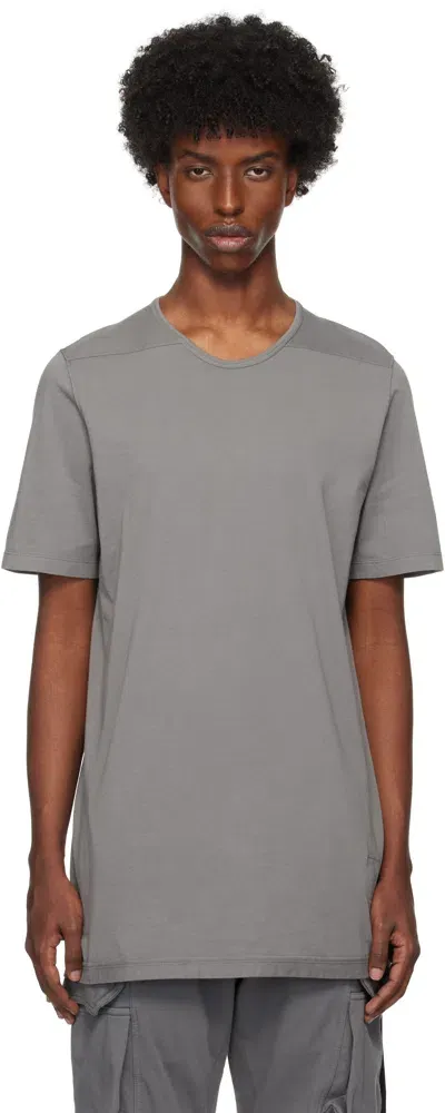 Rick Owens Drkshdw Brown Porterville Level T-shirt In 88 Stone