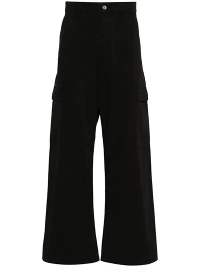 Rick Owens Drkshdw Cargo Pants In Black