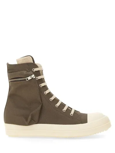 Rick Owens Drkshdw Cargo Sneaker In Beige