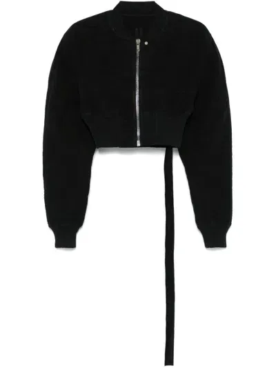 Rick Owens Drkshdw Collage Bomber Jacket In Black