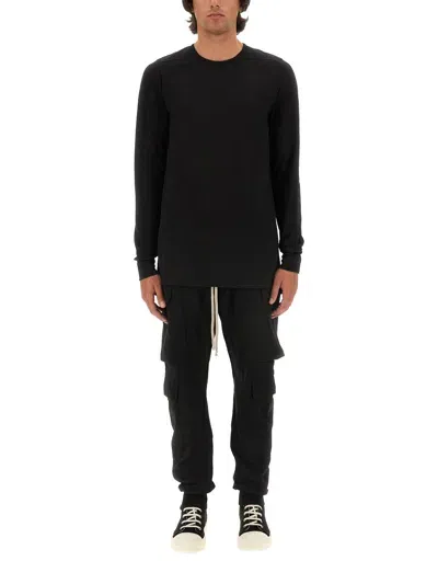 Rick Owens Drkshdw Cotton T-shirt In Black