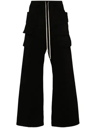 Rick Owens Drkshdw Creatch Wide Cargo Pants In Multi