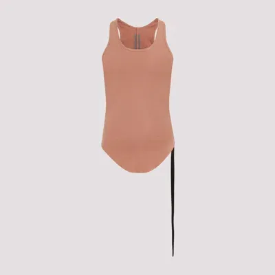 Rick Owens Drkshdw Cotton Tank Top In Neutrals