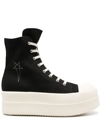 Rick Owens Drkshdw Double Bumper Sneakers In 9811 Doem9