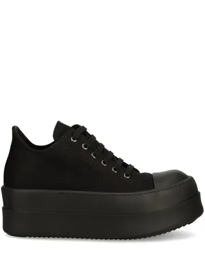 Rick Owens Drkshdw Double Bumper Sneakers In Black