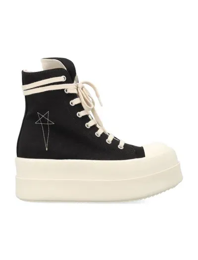 Rick Owens Drkshdw Double Bumper Sneaks In Black