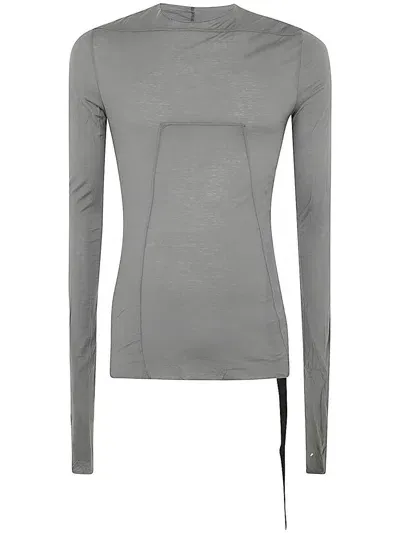 Rick Owens Drkshdw Edfu Top T-shirt Clothing In Grey