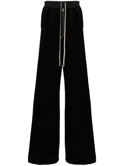 Rick Owens Drkshdw Geth Belas Pants In Black