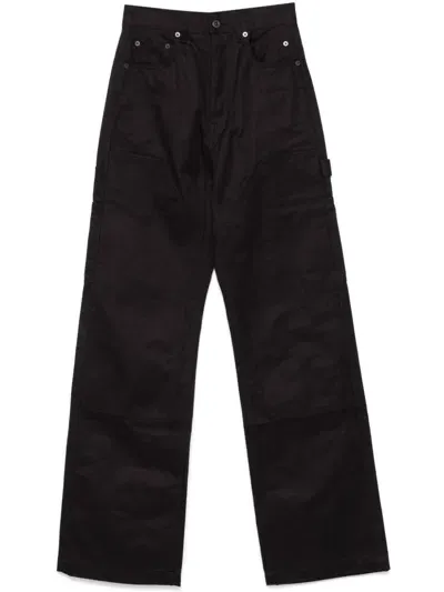 Rick Owens Drkshdw Geth Jeans In Black