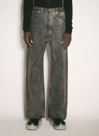 Rick Owens Drkshdw Geth Jeans In Grey