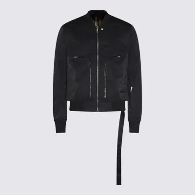 Rick Owens Drkshdw Giacche Nero In Black