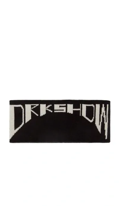 Rick Owens Drkshdw Stirnband In Black