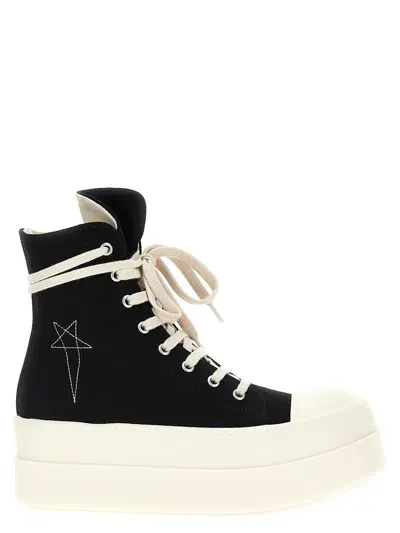 Rick Owens Drkshdw High-top In Black