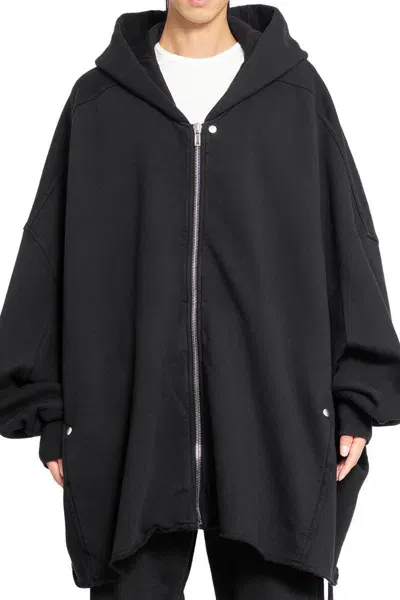 Rick Owens Drkshdw Hooded In Black