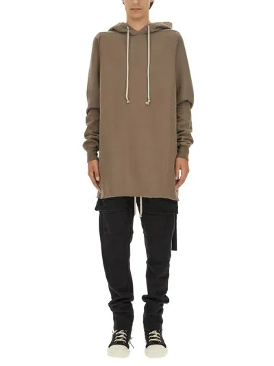 Rick Owens Drkshdw Cut In Brown