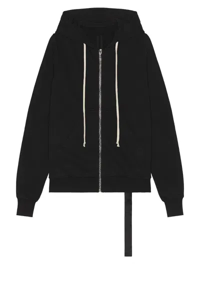 Rick Owens Drkshdw Jason S Hoodie In Black