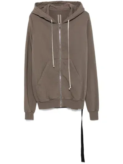 Rick Owens Drkshdw Jason S Hoodie In Braun