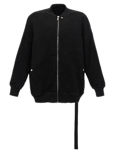 Rick Owens Drkshdw 'jumbo Flight' Bomber Jacket In Black