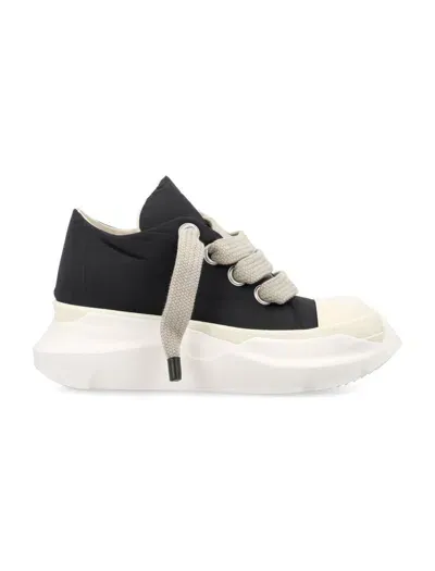 Rick Owens Drkshdw Jumbo Laces Abstract Sneakers In Black