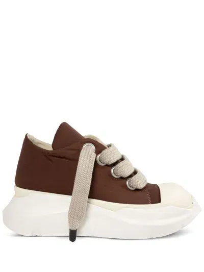 Rick Owens Drkshdw Jumbo Padded Sneakers In Brown