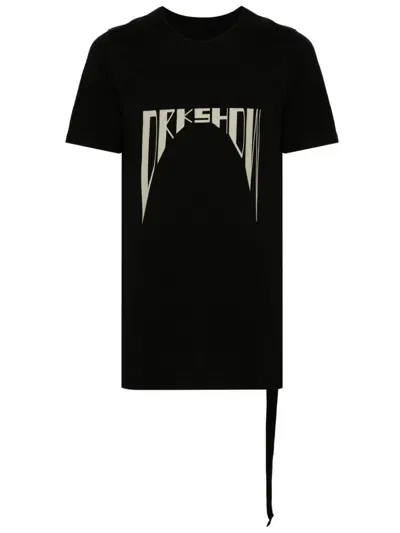 Rick Owens Drkshdw Level T-shirt In Black